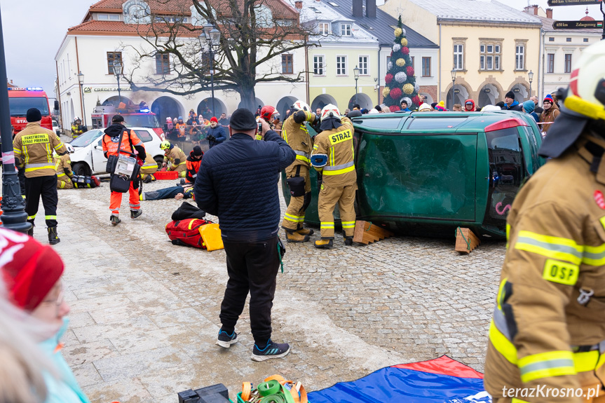 Pokaz ratowniczy WOŚP Krosno 2024