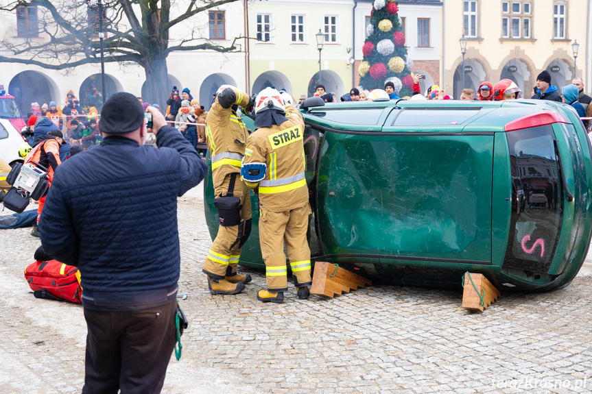 Pokaz ratowniczy WOŚP Krosno 2024