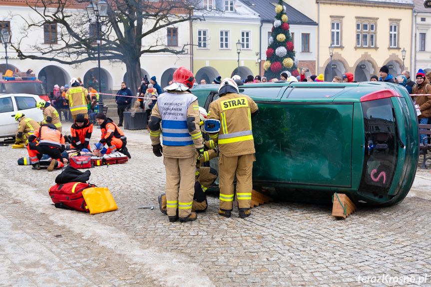 Pokaz ratowniczy WOŚP Krosno 2024