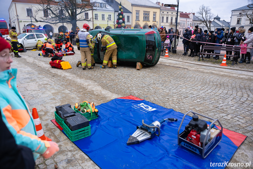 Pokaz ratowniczy WOŚP Krosno 2024