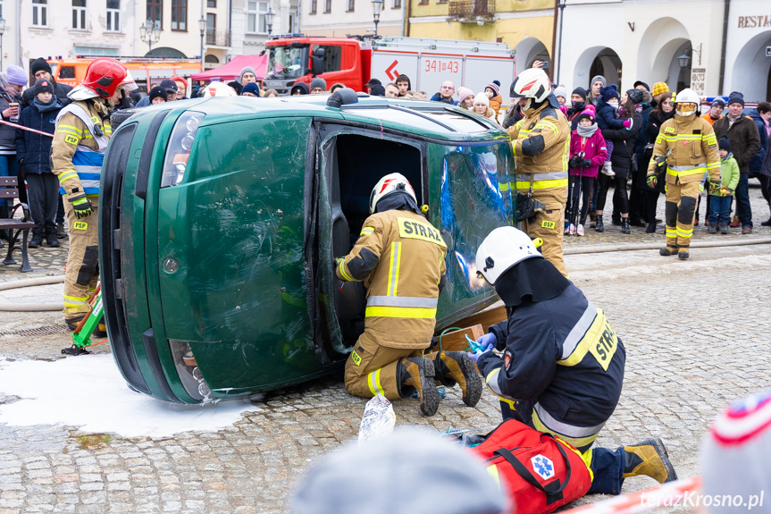 Pokaz ratowniczy WOŚP Krosno 2024