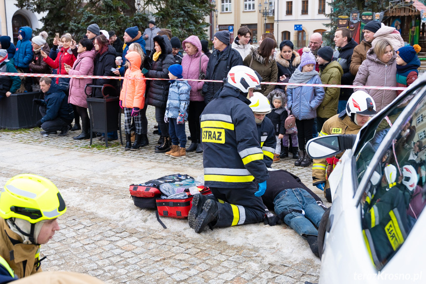 Pokaz ratowniczy WOŚP Krosno 2024