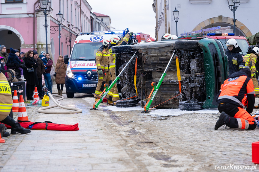 Pokaz ratowniczy WOŚP Krosno 2024