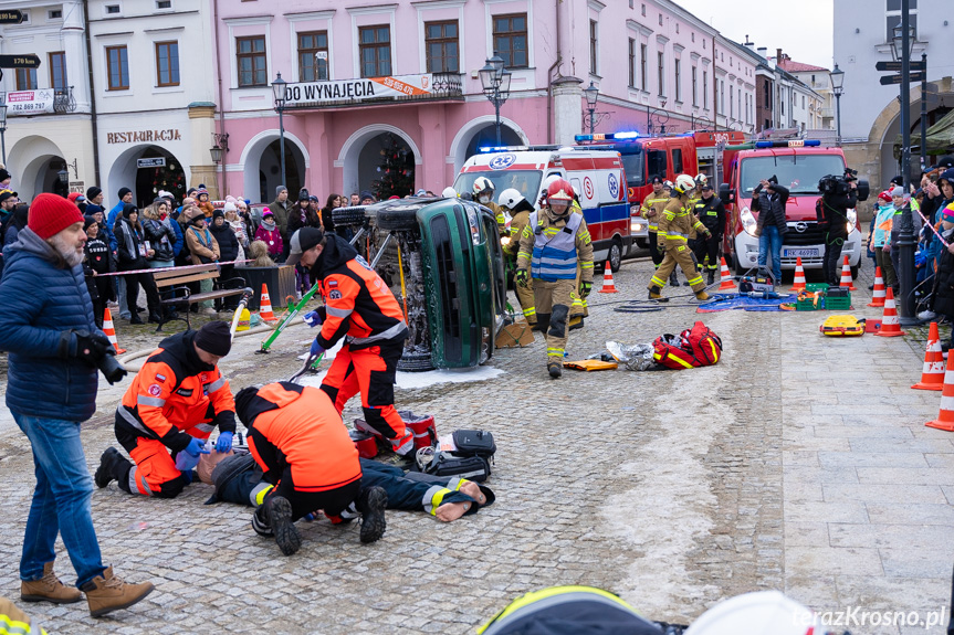 Pokaz ratowniczy WOŚP Krosno 2024