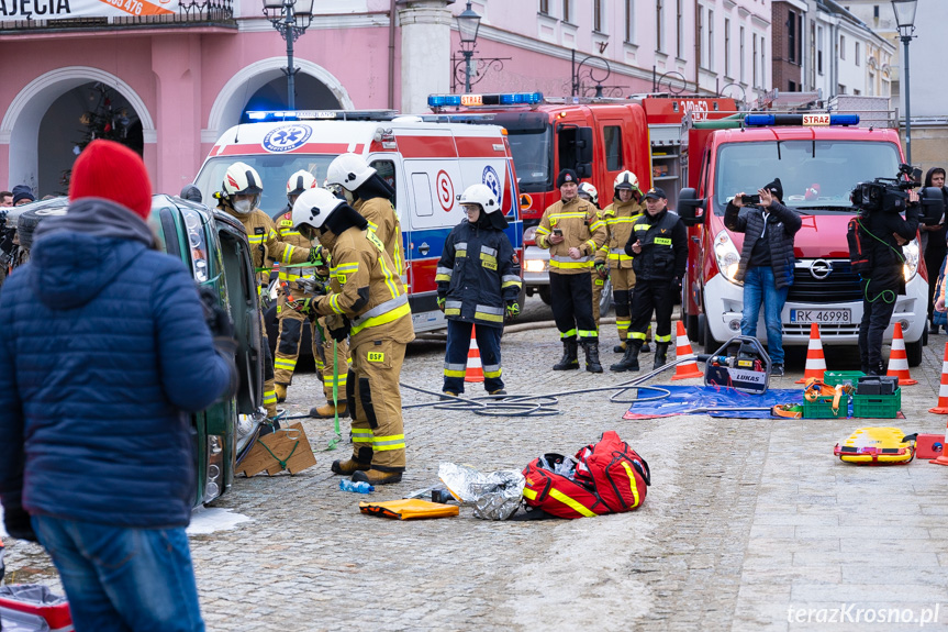 Pokaz ratowniczy WOŚP Krosno 2024