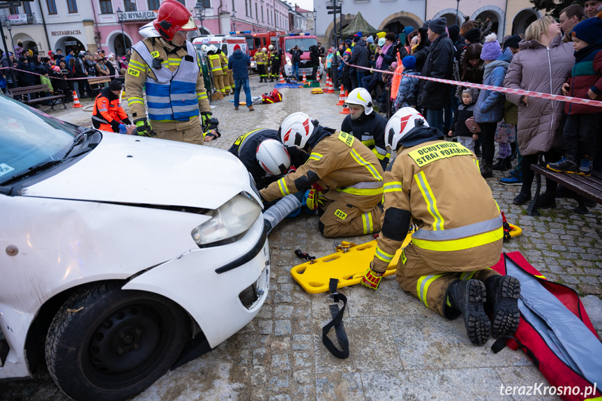 Pokaz ratowniczy WOŚP Krosno 2024