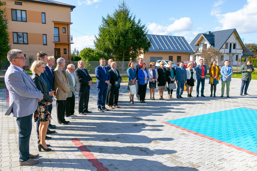 Poświęcenie i oddanie do użytku nowego budynku użyteczności publicznej w Pustynach