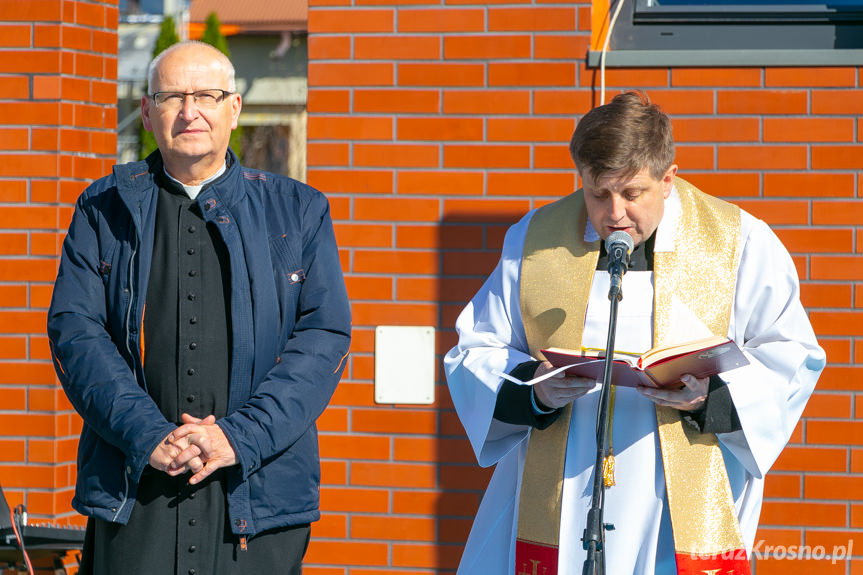 Poświęcenie i oddanie do użytku nowego budynku użyteczności publicznej w Pustynach