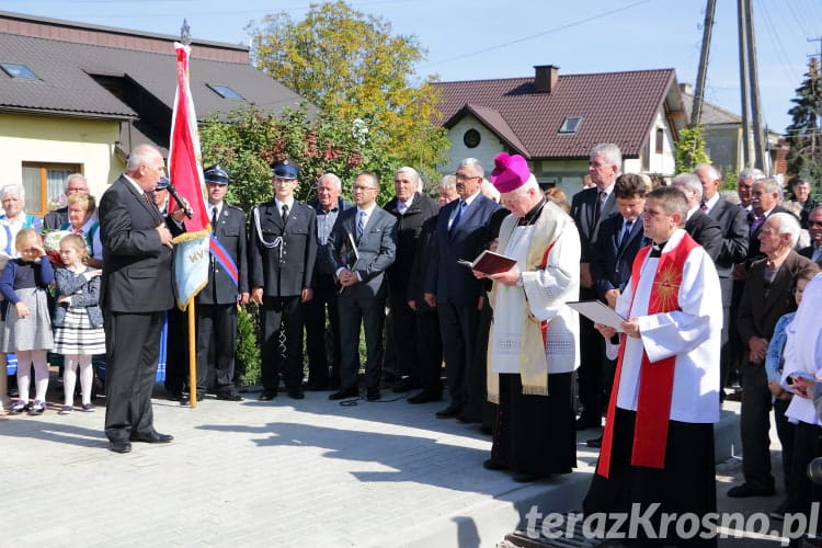 Poświęcenie kapliczki we Wróbliku Królewskim