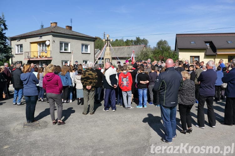 Poświęcenie kapliczki we Wróbliku Królewskim