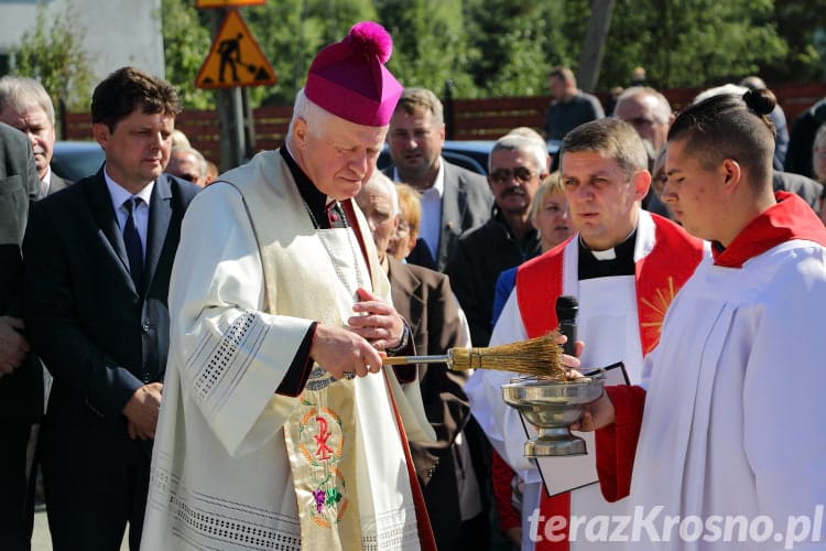 Poświęcenie kapliczki we Wróbliku Królewskim