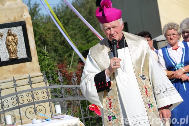 Poświęcenie kapliczki we Wróbliku Królewskim