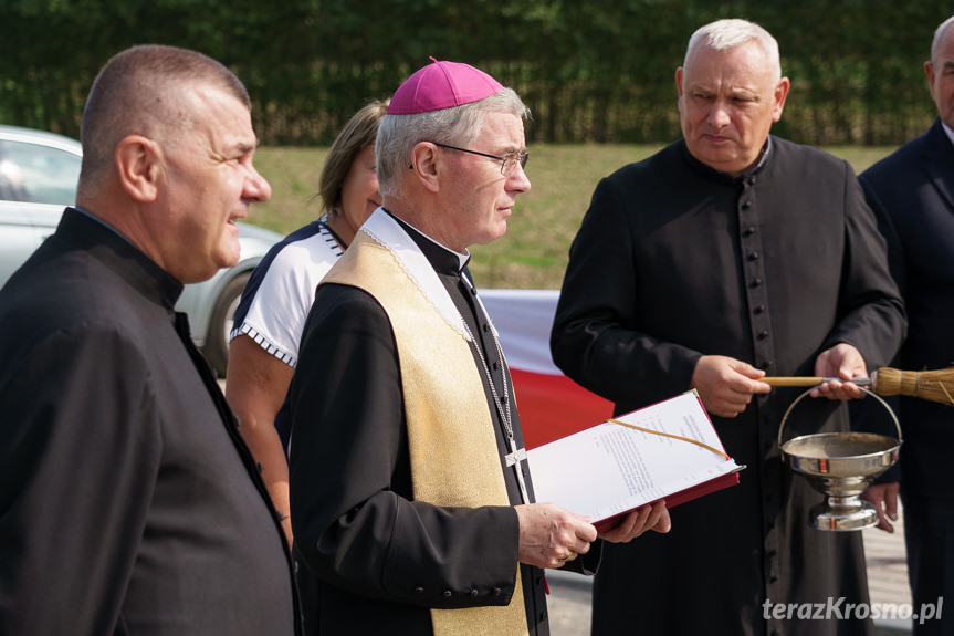 Poświęcenie mostu w Wojkówce