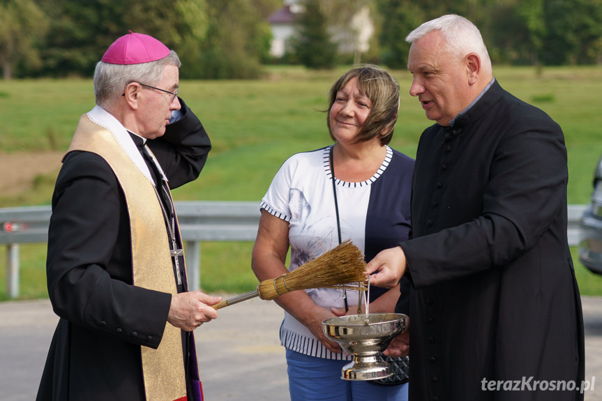 Poświęcenie mostu w Wojkówce