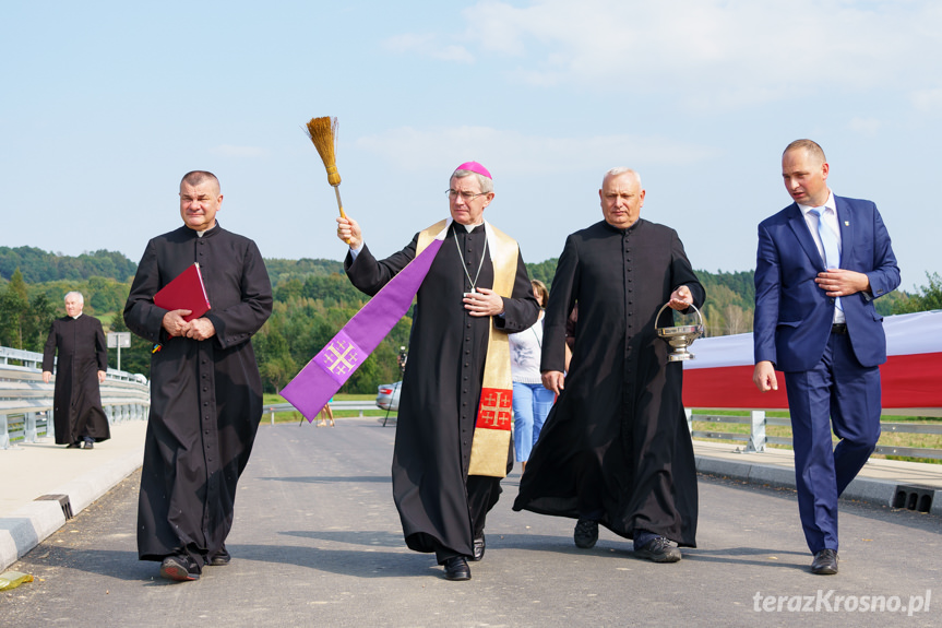 Poświęcenie mostu w Wojkówce