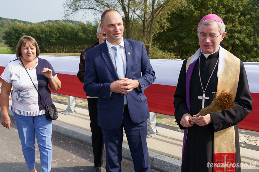 Poświęcenie mostu w Wojkówce