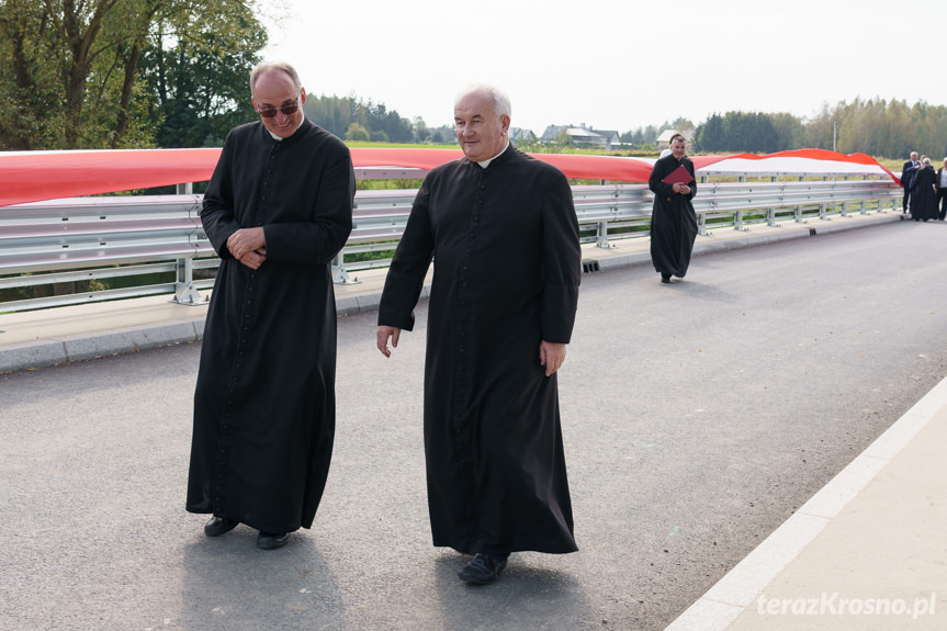 Poświęcenie mostu w Wojkówce