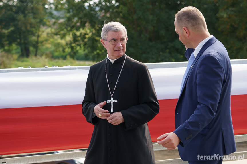 Poświęcenie mostu w Wojkówce