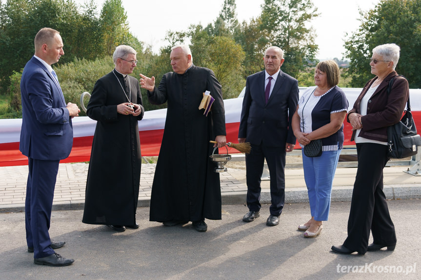 Poświęcenie mostu w Wojkówce