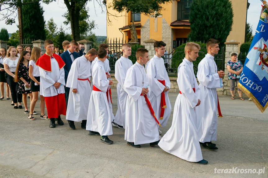 Poświęcenie nowej kaplicy w Żeglcach