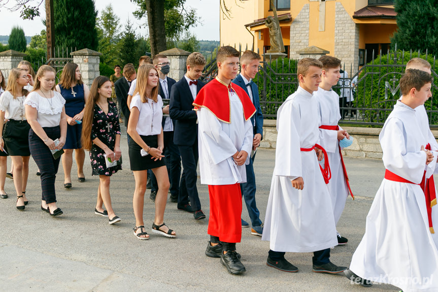 Poświęcenie nowej kaplicy w Żeglcach