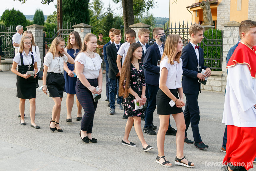 Poświęcenie nowej kaplicy w Żeglcach