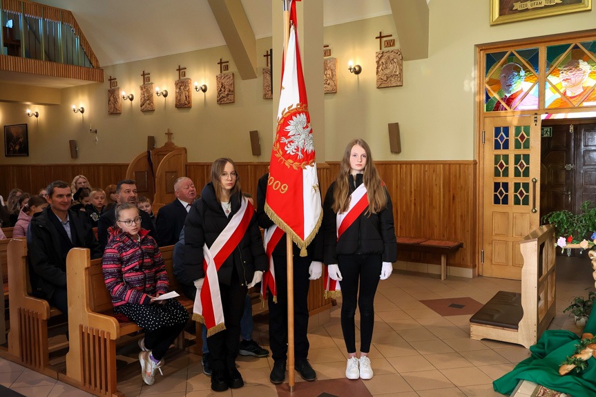 Poświęcenie odrestaurowanego pomnika w Króliku Polskim