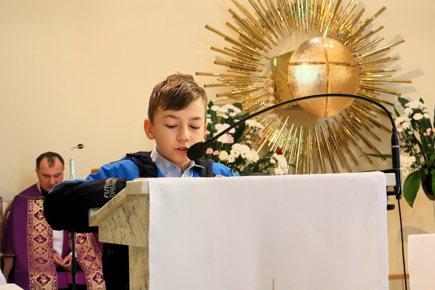 Poświęcenie odrestaurowanego pomnika w Króliku Polskim