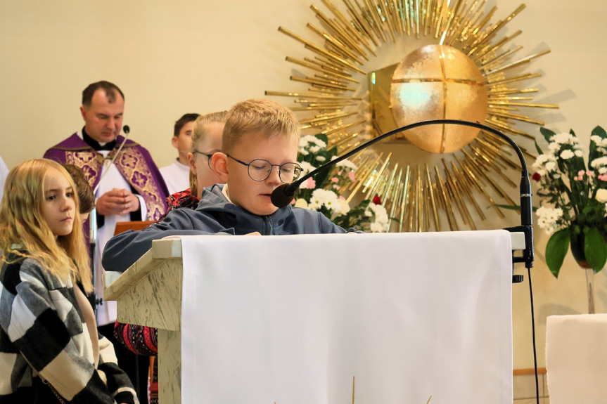 Poświęcenie odrestaurowanego pomnika w Króliku Polskim