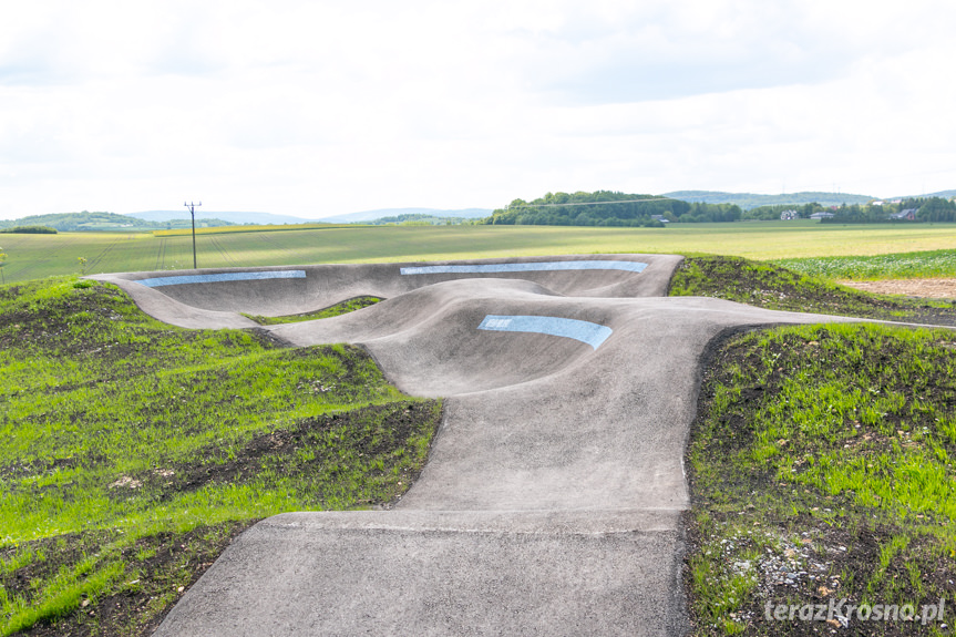 Poświęcenie pumptracku w Miejscu Piastowym