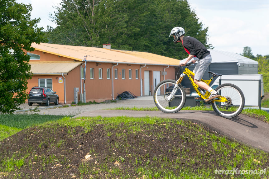 Poświęcenie pumptracku w Miejscu Piastowym