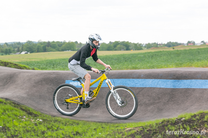 Poświęcenie pumptracku w Miejscu Piastowym