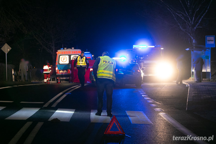 Potrącenie kobiety w Potoku