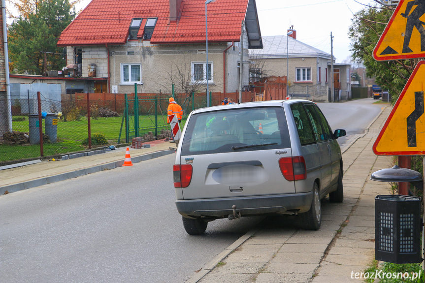 Potrącenie pieszego w Dukli