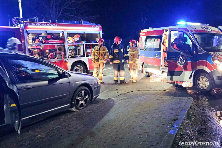 Potrącenie pieszego w Ustrobnej