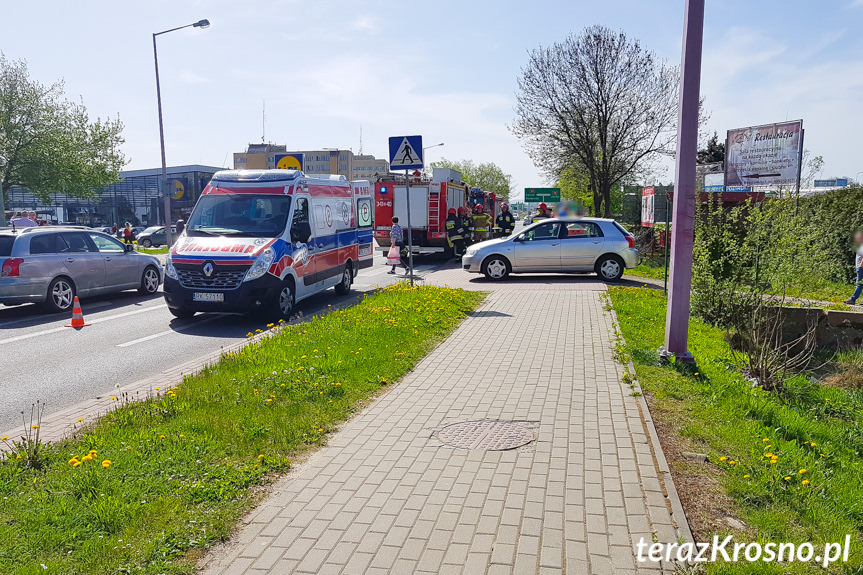 Potrącenie pieszej na Lwowskiej