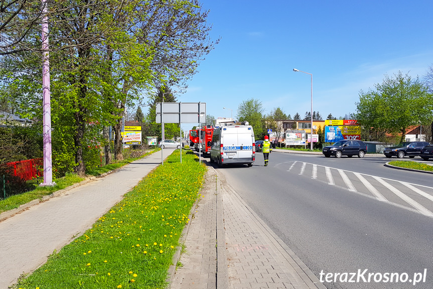 Potrącenie pieszej na Lwowskiej