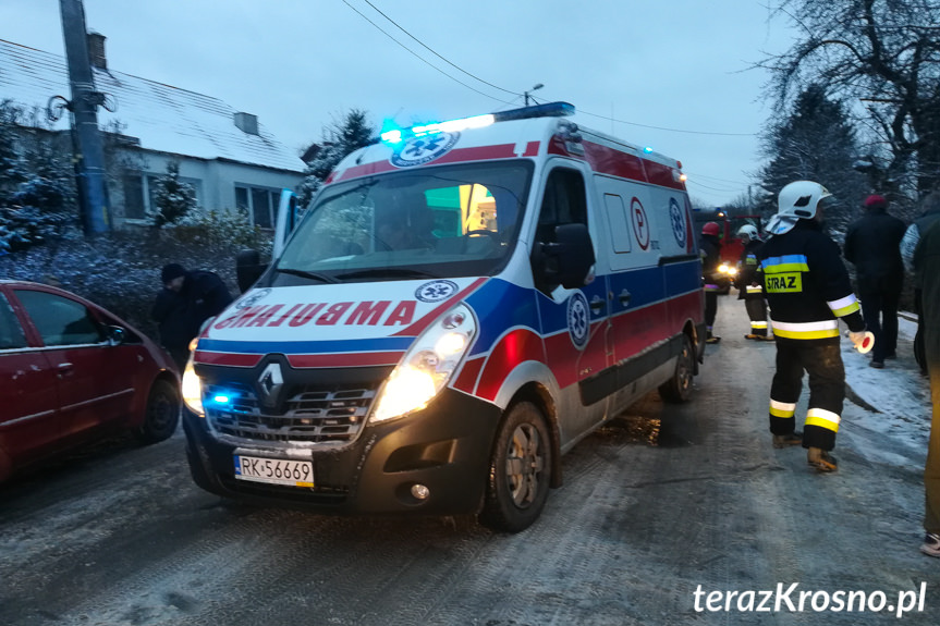 Potrącenie pieszej w Iwoniczu-Zdroju