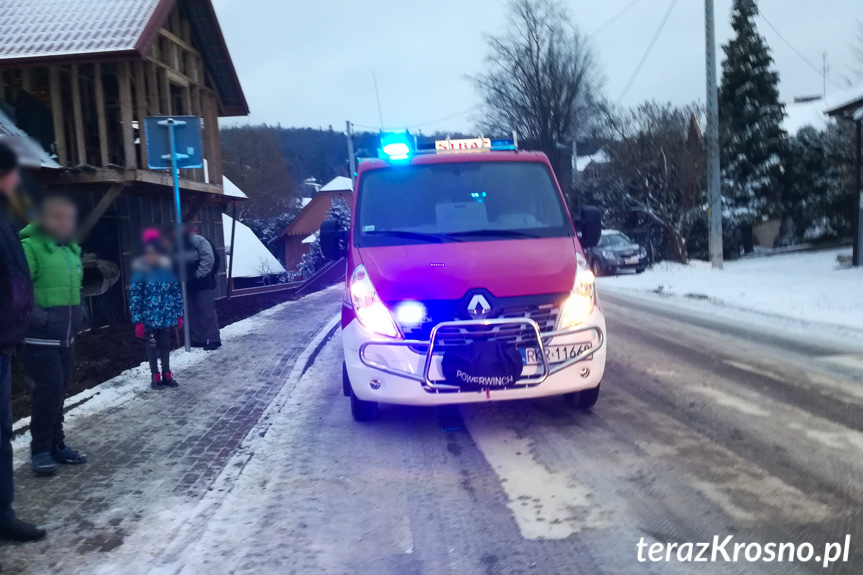 Potrącenie pieszej w Iwoniczu-Zdroju