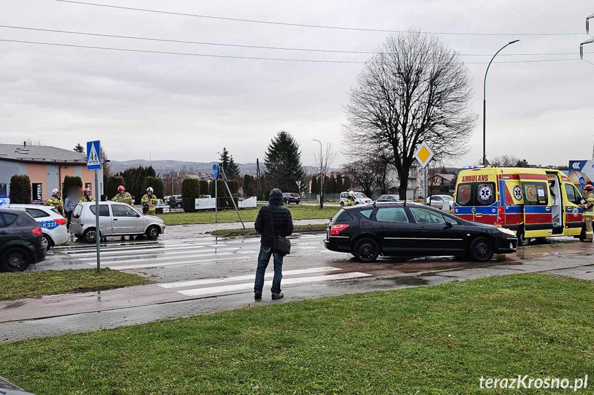 Potrącenie pieszej w Krośnie