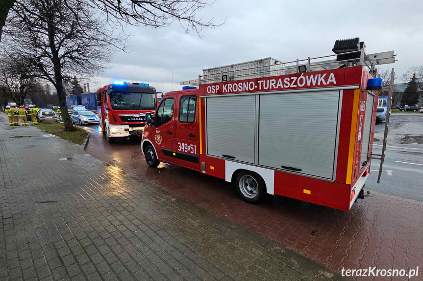 Potrącenie pieszej w Krośnie