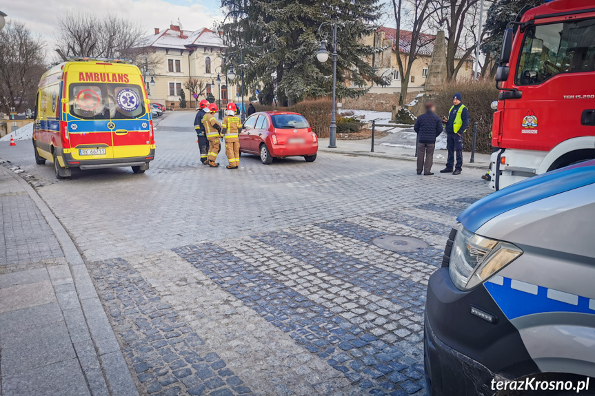 Potrącenie w Krośnie dwóch osób