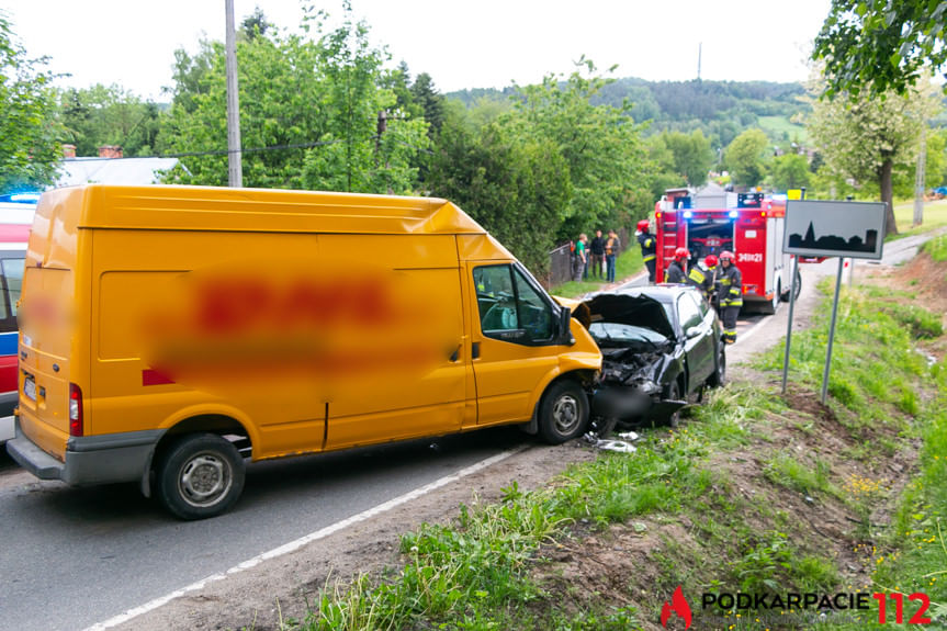 Poważny wypadek w Czarnorzekach