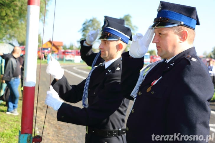 Powiatowe zawody sportowo - pożarnicze w Rymanowie