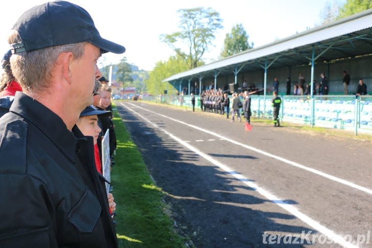 Powiatowe zawody sportowo - pożarnicze w Rymanowie