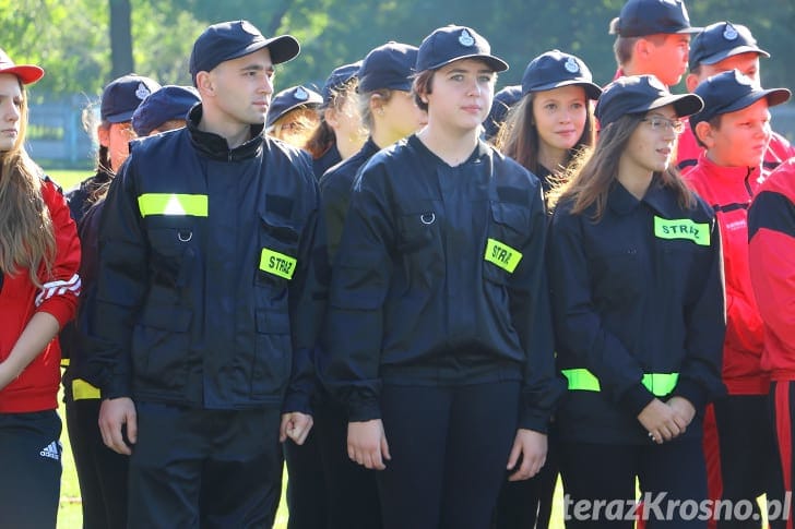 Powiatowe zawody sportowo - pożarnicze w Rymanowie