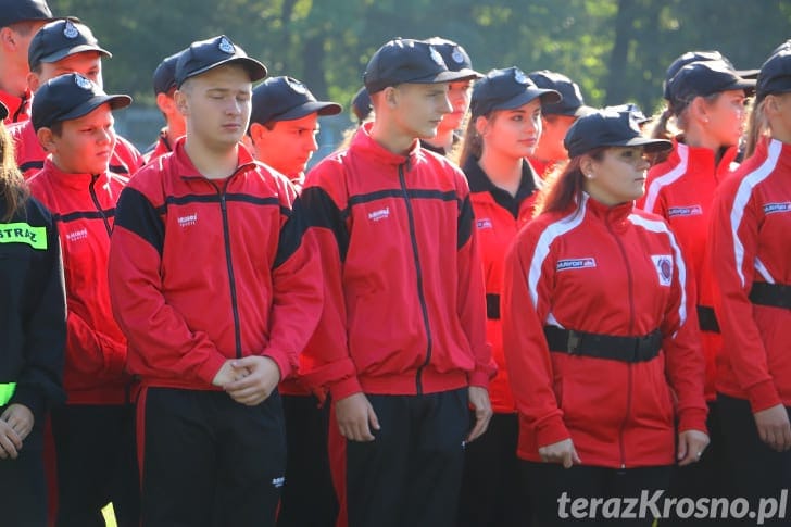 Powiatowe zawody sportowo - pożarnicze w Rymanowie