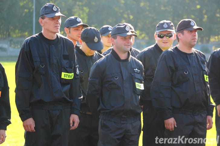 Powiatowe zawody sportowo - pożarnicze w Rymanowie