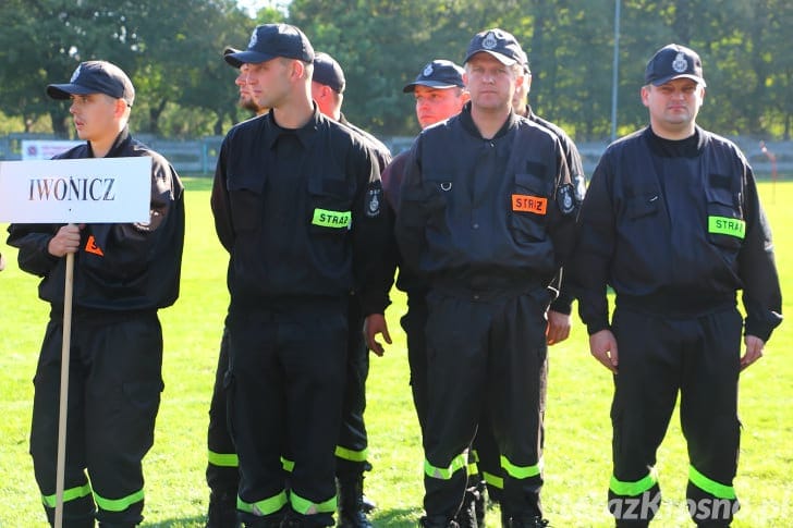 Powiatowe zawody sportowo - pożarnicze w Rymanowie