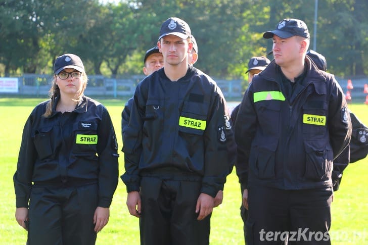 Powiatowe zawody sportowo - pożarnicze w Rymanowie